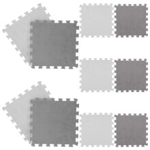 20Pcs Lightweight Plush Foam Floor Mats Interlocking Baby Play Mat