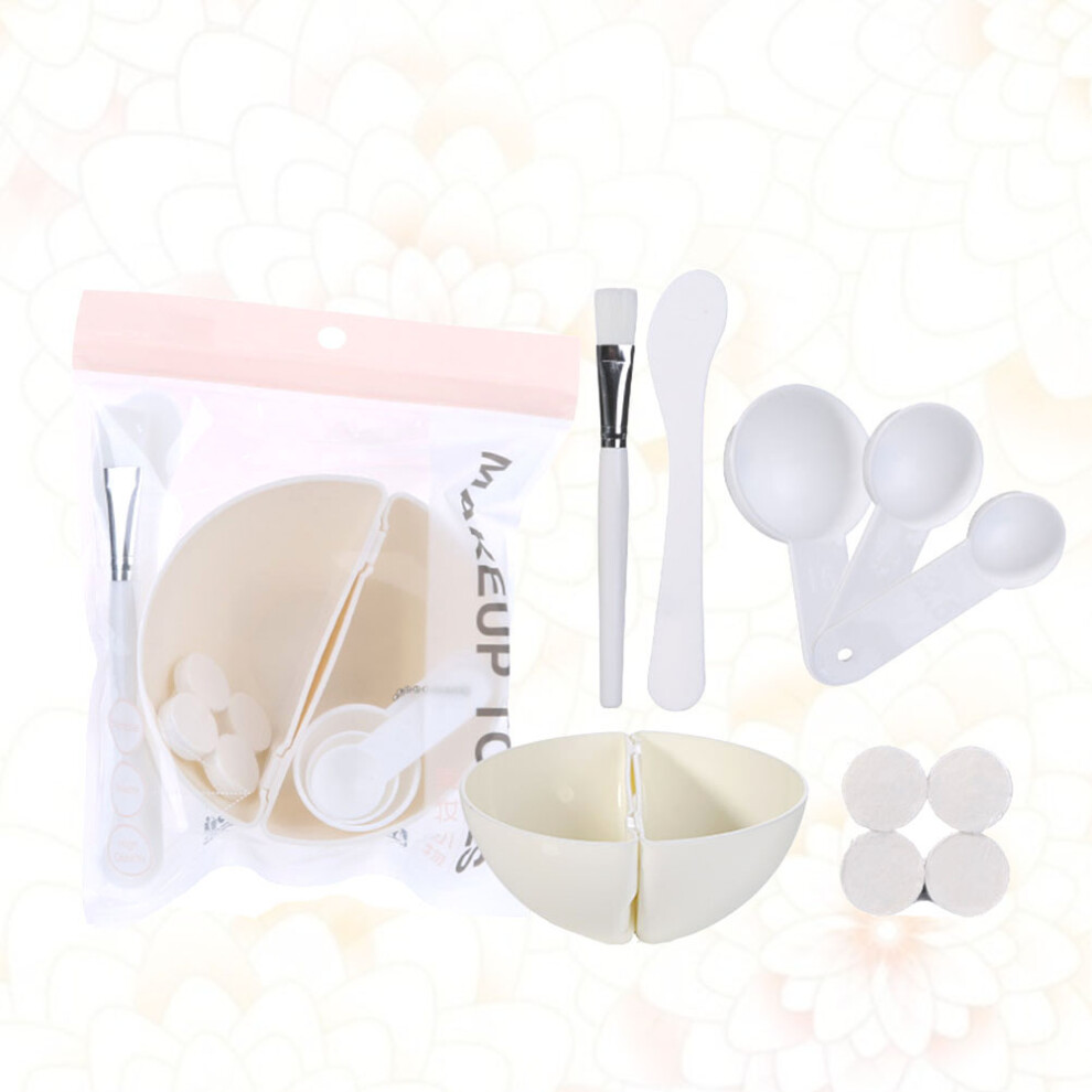 Ohphcall 30Pcs Facial Mask Bowl Sets Assorted Color Pp Mixing Tools For Women