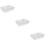 3Pcs Heat-Resistant White Enamel Baking Trays for Home Kitchen 11