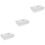 3Pcs Heat-Resistant White Enamel Baking Trays for Home Kitchen 7