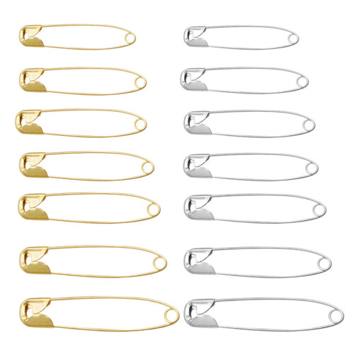 2100 Pcs Assorted Small Safety Mini Silver Buckle Pin Tool For Clothes 2