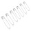 2100 Pcs Assorted Small Safety Mini Silver Buckle Pin Tool For Clothes 2