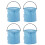 8 Pcs Foldable Paint Pen Wash Bucket Brush Rinse Container 1