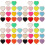 56Pcs Replaceable Adhesive Fabric Patches for Clothes DIY Decoration 6