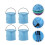 8 Pcs Foldable Paint Pen Wash Bucket Brush Rinse Container 10