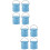 8 Pcs Foldable Paint Pen Wash Bucket Brush Rinse Container 7