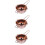 3Pcs Stainless Steel Melting Pot Rose Gold Baking Container 8