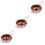 3Pcs Stainless Steel Melting Pot Rose Gold Baking Container 5
