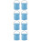 8 Pcs Foldable Paint Pen Wash Bucket Brush Rinse Container 5