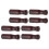 8Pcs Wooden Table Soccer Handle Grips Durable Foosball Replacement 10