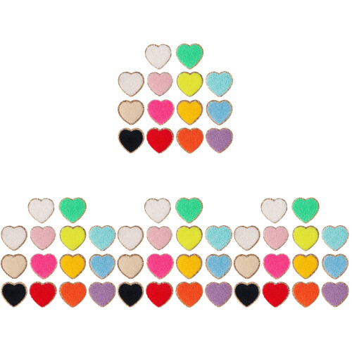 56Pcs Replaceable Adhesive Fabric Patches for Clothes DIY Decoration 2
