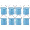 8 Pcs Foldable Paint Pen Wash Bucket Brush Rinse Container 2