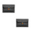 2Pcs Black Felt Laptop Pouch For 14 Inch Tablet And Computer 8