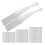 100Pcs Clear Freeze For Popsicles Ice Cream Bars Candy Drinks 9