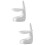 2Pcs Decorative Ceramic Aroma Burner White Essential Oil Table Decor 7