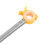 Yellow Adjustable Height Window Opener Pole with Anti-Slip Handle 8
