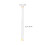 Yellow Adjustable Height Window Opener Pole with Anti-Slip Handle 2