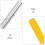 Yellow Adjustable Height Window Opener Pole with Anti-Slip Handle 9