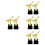 8Pcs Plastic Winner Trophy Cup for Ceremony and Competition Decoration 6