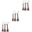 9Pcs Multi-Function Palm Fiber Brush Coffee Color Bonsai Cleaner 6