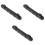 3Sets Zwart Pool Cue Rack Wandhouder Billiard Accessoires 4