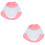 2Pcs Multi-Color Adjustable Cat Cone Collar Breathable Recovery Collar 7