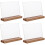 4Pcs Sign Display Stand Label Holder Tag Rack For Restaurant 4