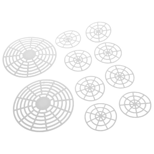 40 Pcs Plastic Pickle Plates For Wide Mouth Jar Fermentation 1