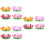 12Pcs Assorted Color LED Lotus Pool Decorations Battery 6