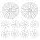 40 Pcs Plastic Pickle Plates For Wide Mouth Jar Fermentation 3