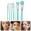 21Pièces Brosse Plastique Verte Pour Fond Et 9