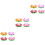 12Pcs Assorted Color LED Lotus Pool Decorations Battery 4