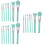 21Pièces Brosse Plastique Verte Pour Fond Et 6