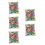 250Pcs Fine Workmanship Assorted Bounce Balls Toy 8