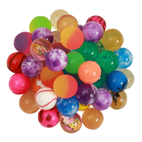 250Pcs Fine Workmanship Assorted Bounce Balls Toy 1