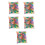 250Pcs Fine Workmanship Assorted Bounce Balls Toy 6