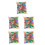 250Pcs Fine Workmanship Assorted Bounce Balls Toy 10