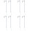 8 Pcs Sand Table Railroad And Street Light Models 7