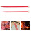 2Paren Esdoorn Drum Mallets Rood Met Dubbele Kop Voor Percussie 11