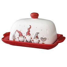 3St Keramische Botervloot Met Kerst Design Veelzijdig