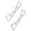 2St Keuken Cooking Rack Cross Voor Bbq 2