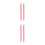 2Paren Esdoorn Drum Mallets Rood Met Dubbele Kop Voor Percussie 10