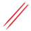 2Paren Esdoorn Drum Mallets Rood Met Dubbele Kop Voor Percussie 1