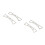 2St Keuken Cooking Rack Cross Voor Bbq 8