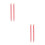 2Paren Esdoorn Drum Mallets Rood Met Dubbele Kop Voor Percussie 7