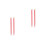 2Paren Esdoorn Drum Mallets Rood Met Dubbele Kop Voor Percussie 5