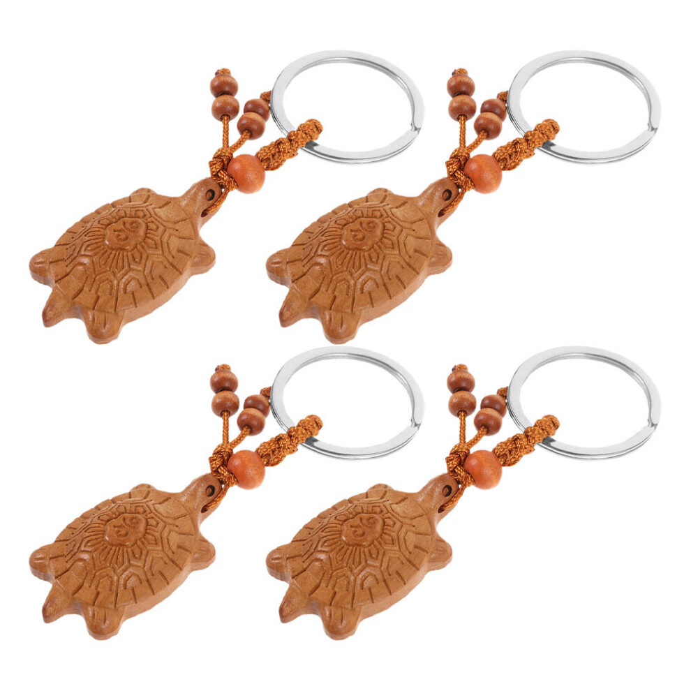 8St Schildpad Sleutelhanger Draagbaar Auto Decoratie-image