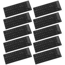 20St Meertalige Keyboard Stickers Wit Voor Universele Notebook En St