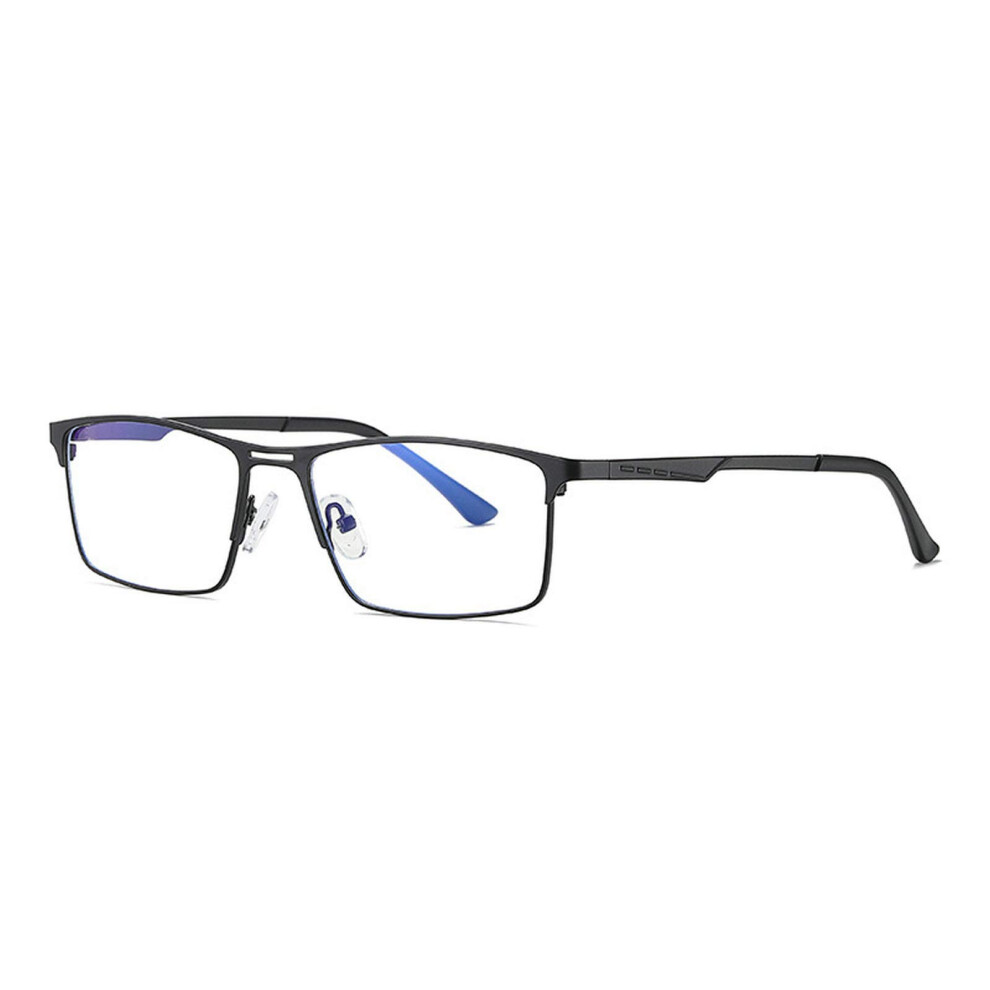 Blue/Light/Black Reading Glasses 3.5X Magnifying Blocking Bifocal Uv400 Anti Glare Frame