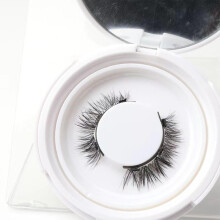 Magnetic Eyelashes with Applicator No Glue, Reusable Natural Wispy Magnetic Lashes MG02